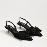 Treena Mesh Slingback Kitten Heel