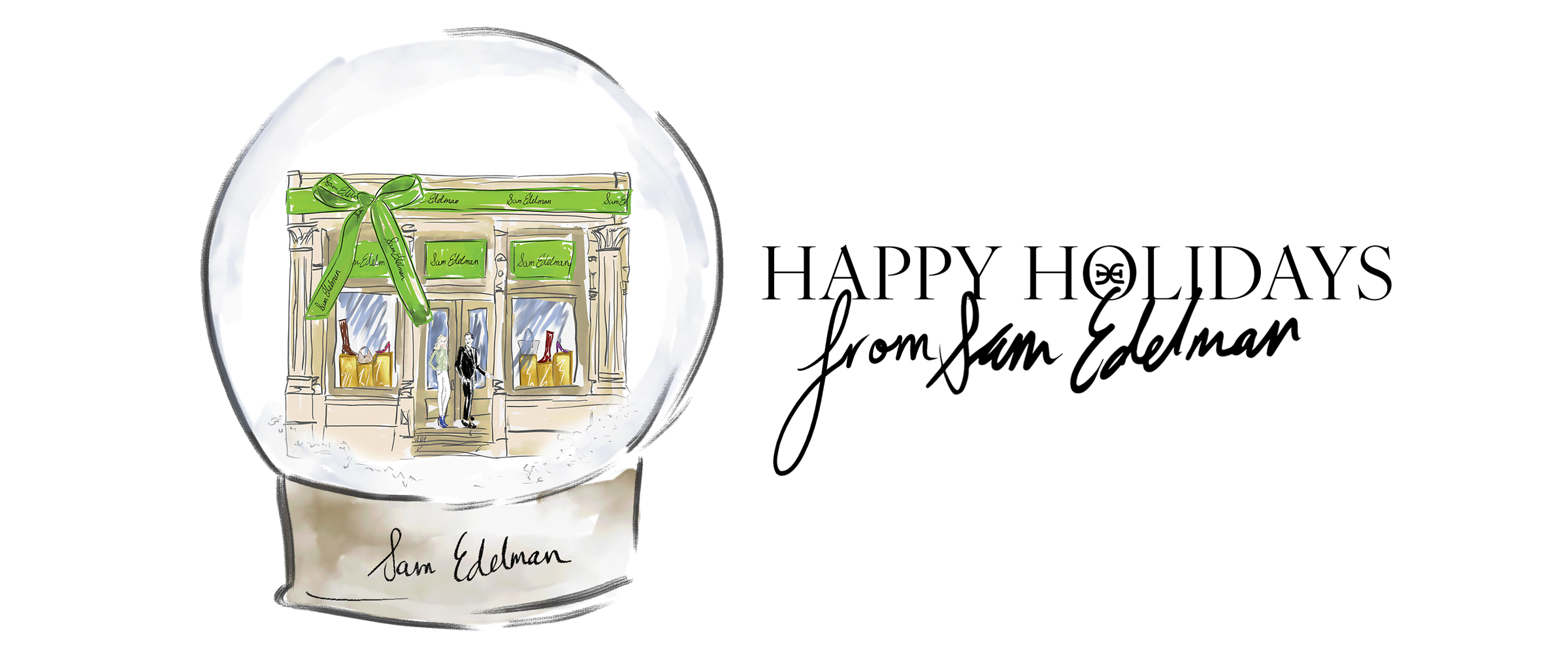 Happy Holidays From Sam Edelman