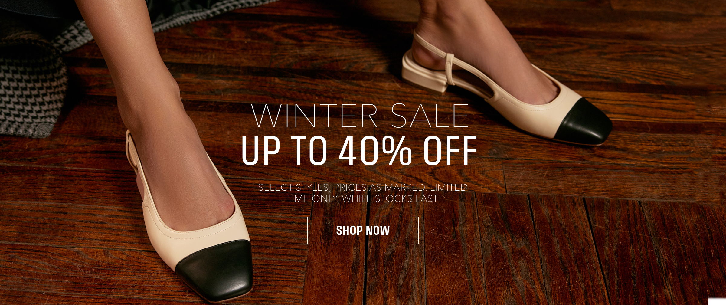 Winter Sale - Up to 40% Off